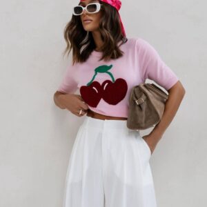 SWETEREK CHERRY RÓŻ