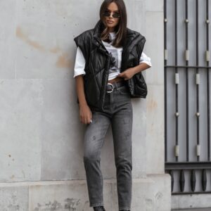 KAMIZELKA STREET GLOSS CZARNA