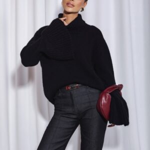 GOLF RĘKAW DZWON CZARNY