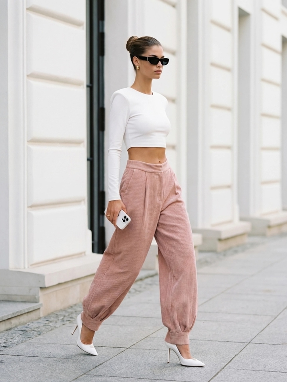 JOGGERY SZTRUKSOWE ŁOSOŚ