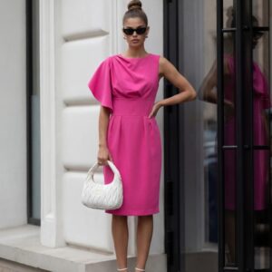 SUKIENKA TALIOWANA FUKSJA