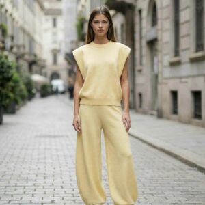 KOMPLET CITY GLOW ŻÓŁTY