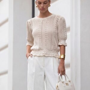 SWETER BOHO DREAM BEŻ